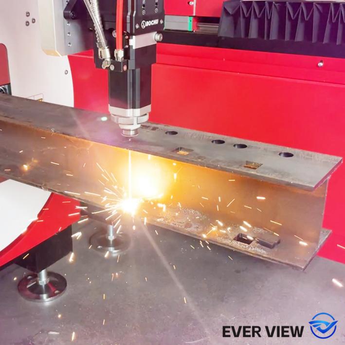 Laserschneidmaschinen ermöglichen die Behälterbearbeitung; EVER VIEW erreicht hocheffizientes Schneiden von Behälterkomponenten