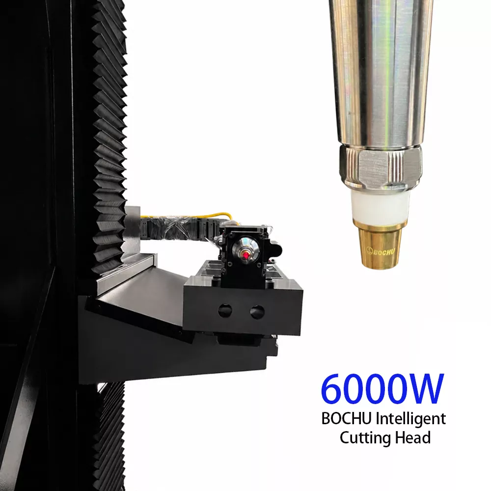 Hochleistungs-Laser-Rohrschneidemaschine mit drei Spindeln