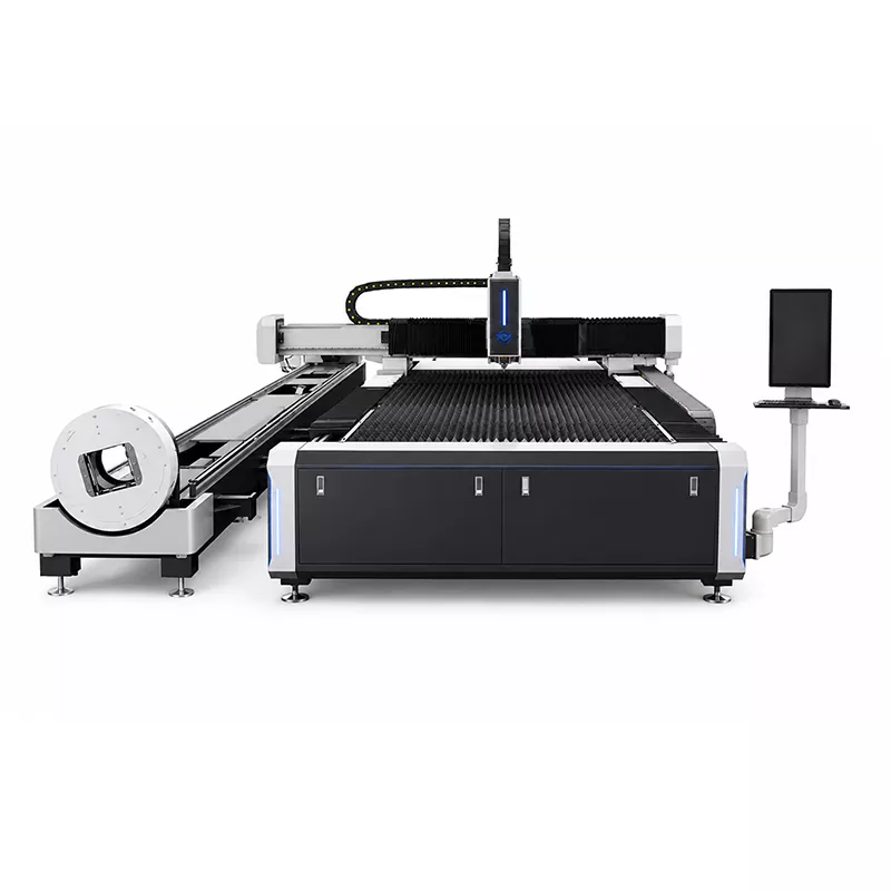 Halbgeschlossene Platten- und Rohrschneidemaschine